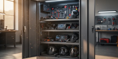 Armário para equipamentos: como proteger itens de uso frequente
