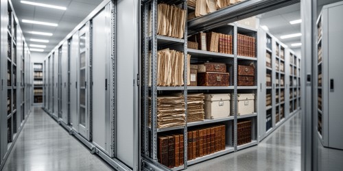 O que é arquivo deslizante para acervo histórico