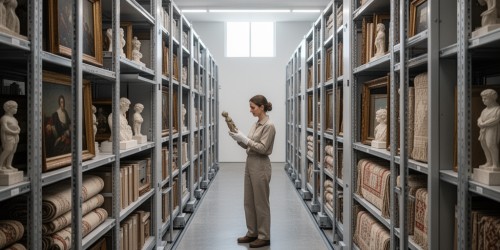 O que é arquivo deslizante para museu e quando ele é indicado