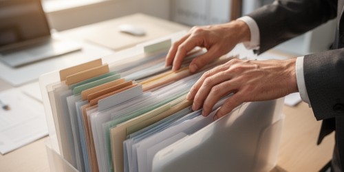 Como encontrar documentos de alunos com mais rapidez