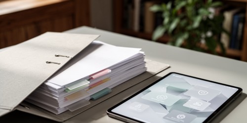 Como organizar documentos médicos com segurança e acesso