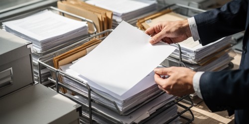 Arquivo de protocolo: como controlar entrada e saída de papéis
