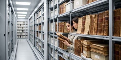 Como planejar arquivo deslizante para acervo histórico