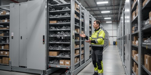 Como planejar arquivo deslizante para almoxarifado com segurança
