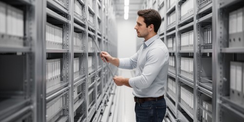 Como planejar um arquivo móvel com segurança e capacidade