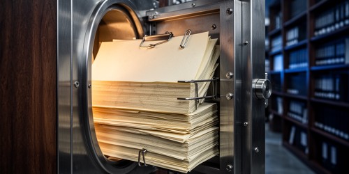 Como proteger contratos assinados contra extravio e acesso indevido
