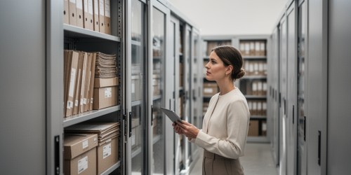 Como planejar a manutenção de arquivos e armários deslizantes