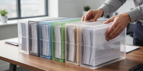 Como reduzir espaço sem misturar documentos de condomínios